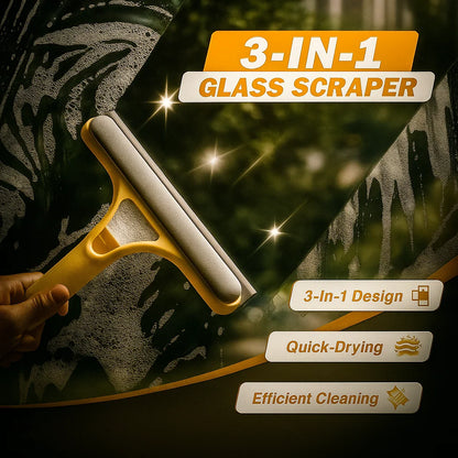 Limpiador de vidrios 3 en 1 Glayno™ 